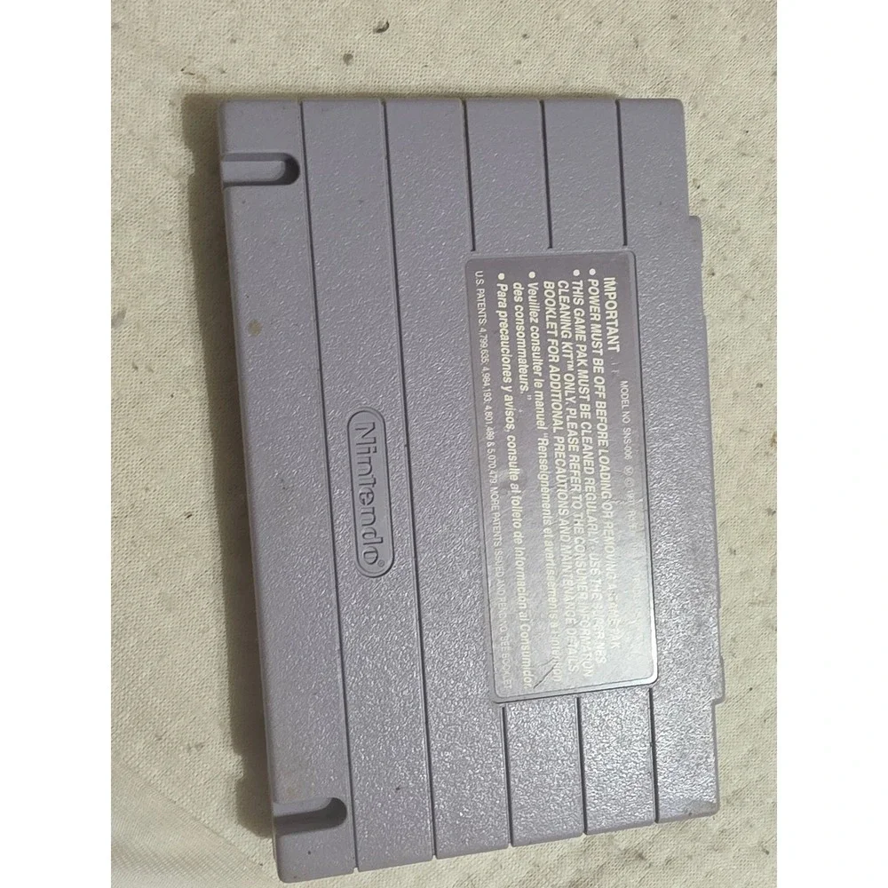 Mortal Kombat 3 SNES Super Nintendo Game‎ Cartridge SNS-A3ME-USA Williams 1995